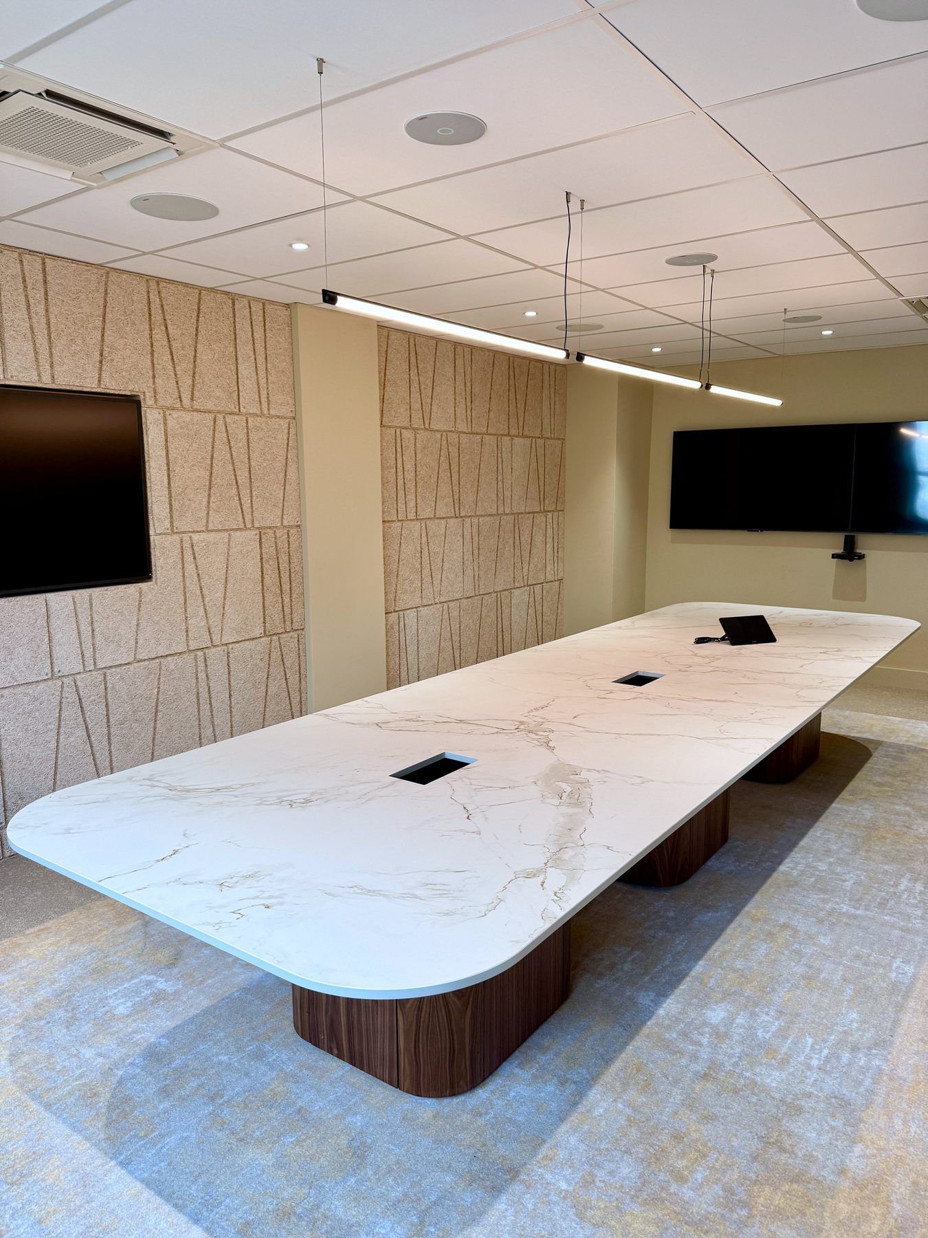 Caledonia Mining boardroom fit-out, Jersey